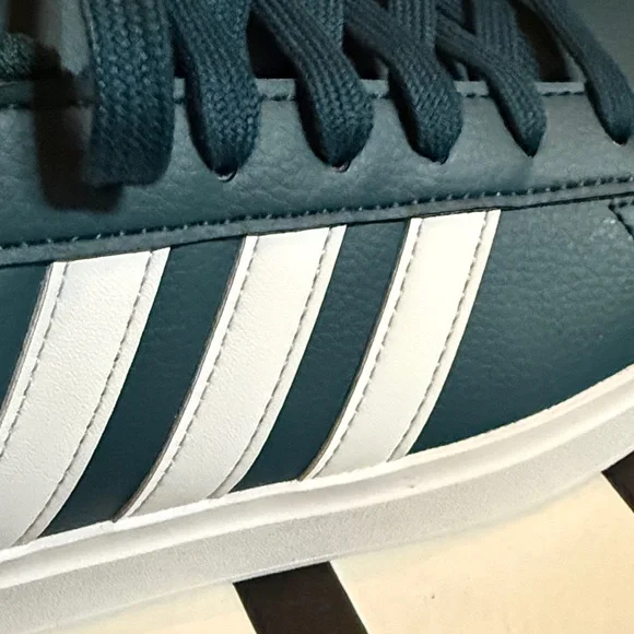Adidas Women’s Grand Court 2.0 Leather Sneakers - Picture 8 of 11